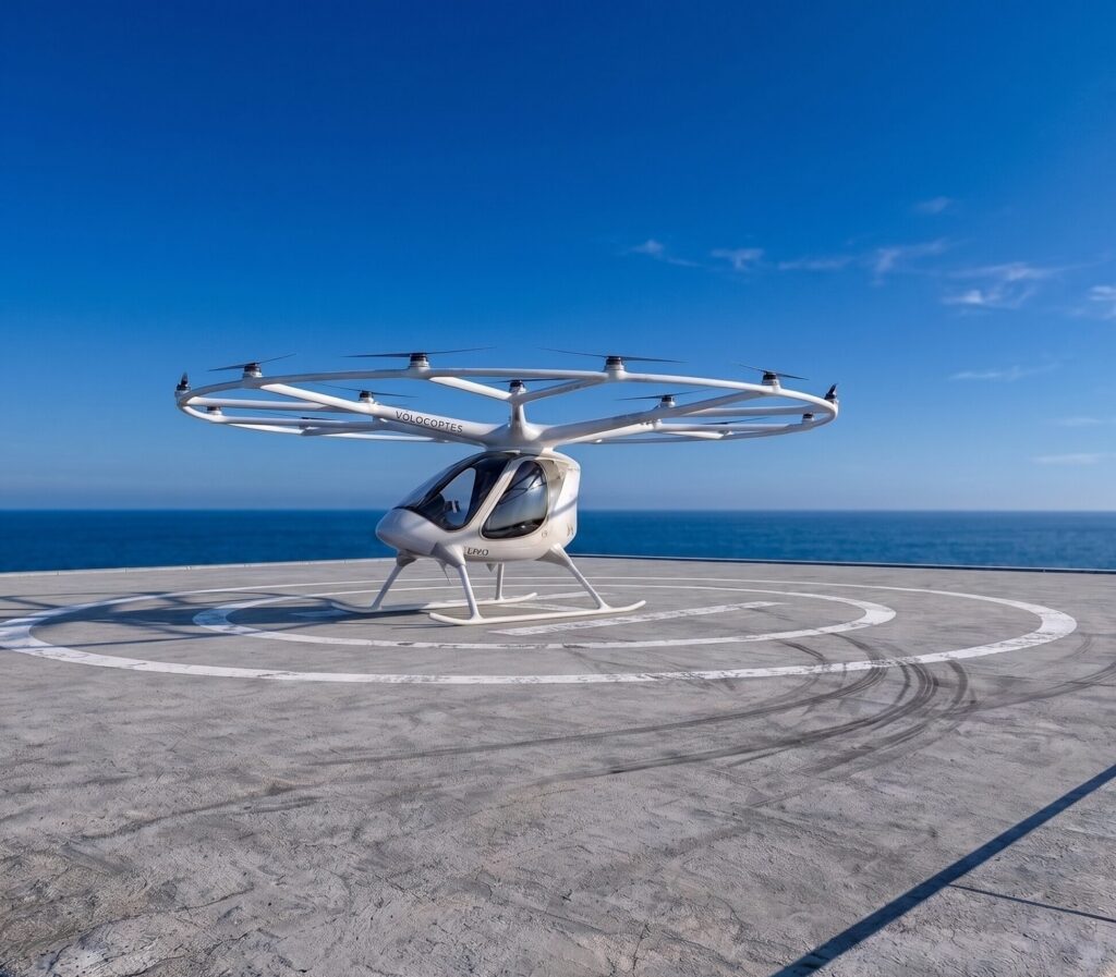 Propulsão 100% elétrica distribuída da aeronave VoloXPro
